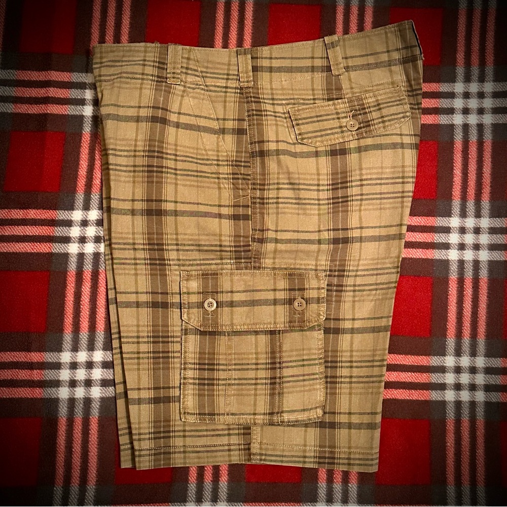 (#181) Men’s Perry Ellis Cottons Cargo Shorts